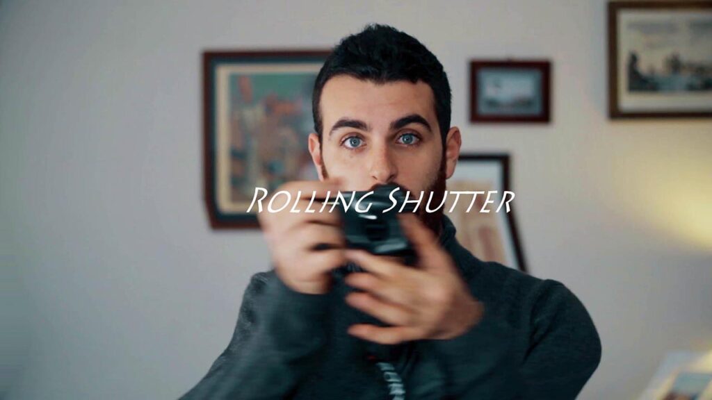 rolling shutter sony a6300
