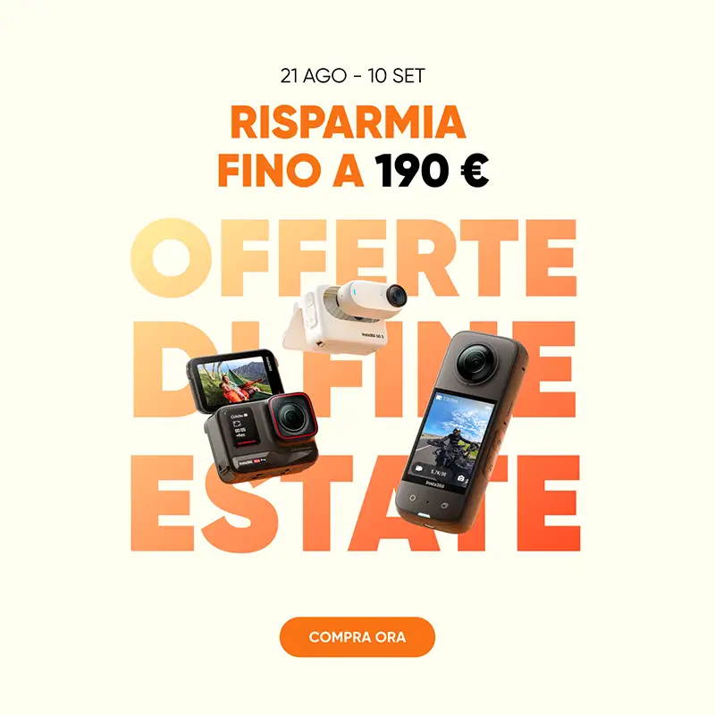 offerte di fine estate insta360