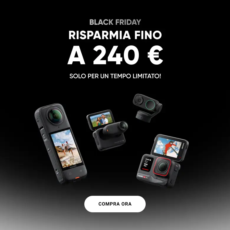 Offerte Black Friday Insta360 2024