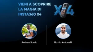 Workshop Insta360 Photolux Andrea Sardo e Mattia Antonelli