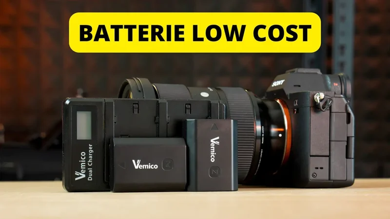 bATTERIE lOW COST VEMICO SONY A7 IV